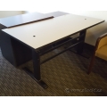 Black 60 x 30 Height Adjustable Work Table Desk